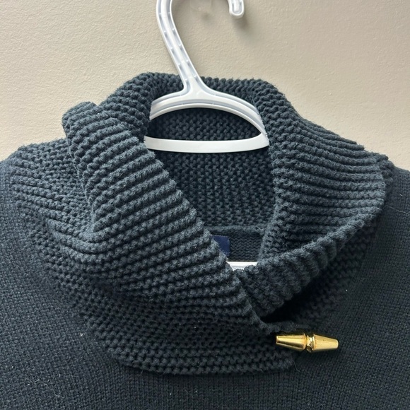 Chaps Women’s Black Knit Mock Neck Sweater - Picture 2 of 5